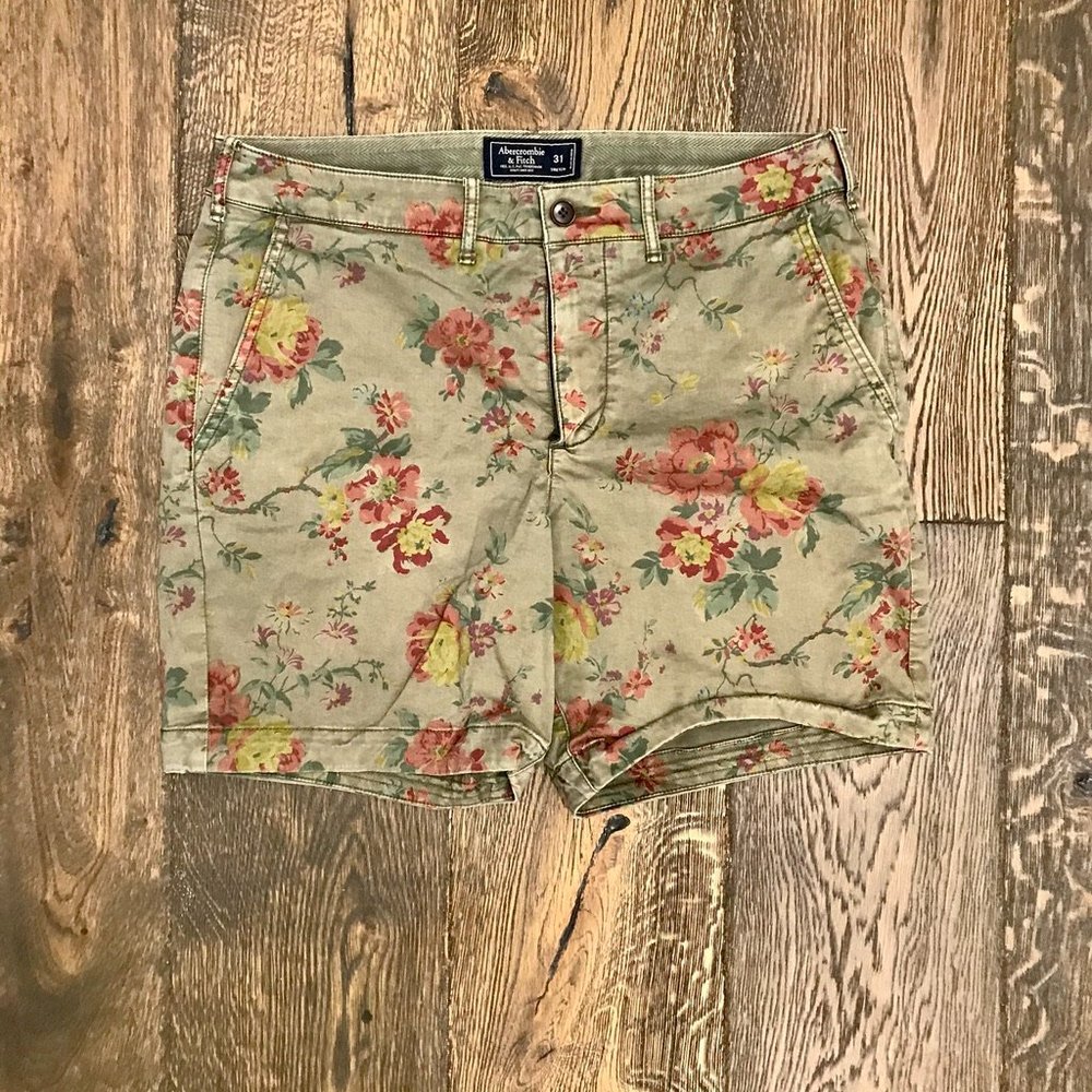 Abercombie and fitch floral shorts